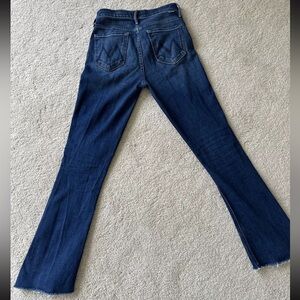 MOTHER The Runaway Step Fray Jeans Size 26